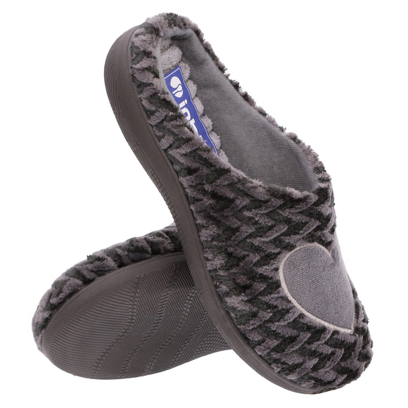 Damen Hausschuhe, Hausschuhe, Massage, Herz