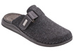 Herren-Hausschuhe, Schutz-Flip-Flops, Filz, Klettverschluss