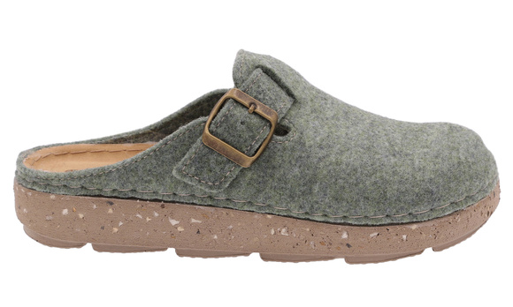Damen Hausschuhe bequeme Hausschuhe Filz mit Schnalle