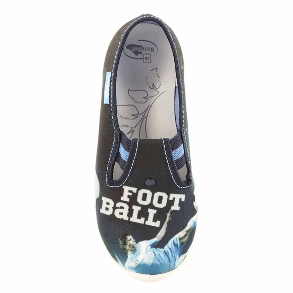 Kinderhausschuhe Textilschuhe mit Gummizug