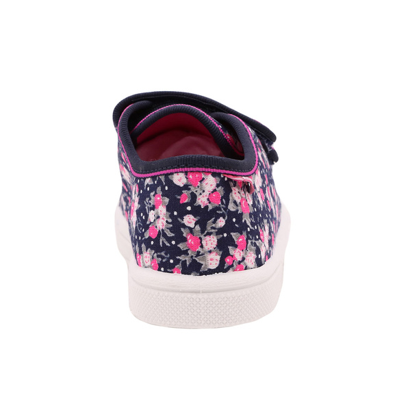 Kinder Hausschuhe Textilschuhe mit Klettverschluss