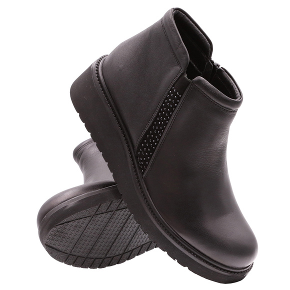 Damen Winterstiefeletten mit Reißverschluss