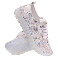 Damen-Sportschuhe, elastische Sohle