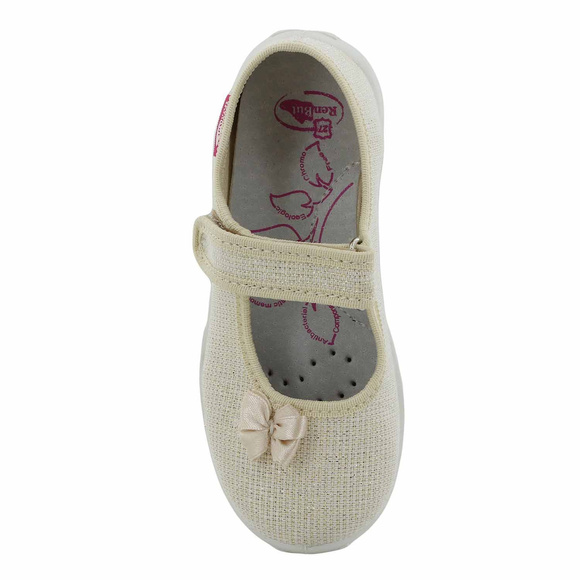 Kinder Hausschuhe Textilschuhe mit Klettverschluss