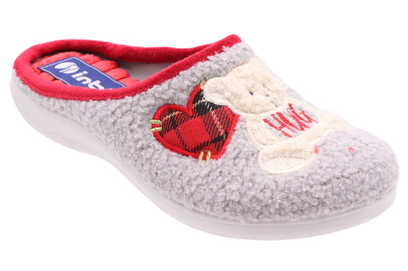 Damen Hausschuhe warm massieren Home Schuhe Teddybär