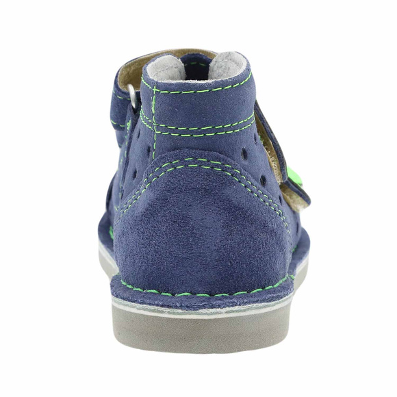 Kinder-Schutzpantoffeln mit Thomas-Absatz mit Klettverschluss