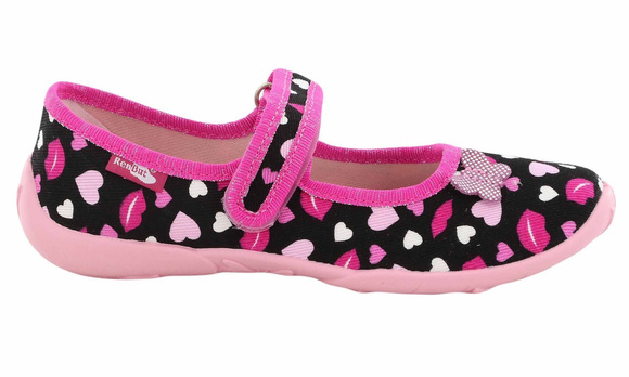 Kinder Hausschuhe Textilschuhe mit Klettverschluss