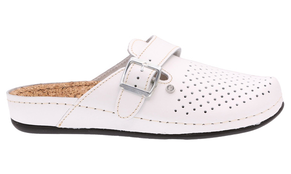 Damen-Hygienepantoffeln mit Stopper und Schnalle