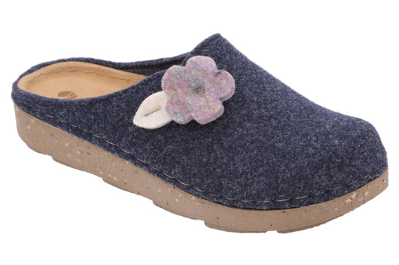 Damen Hausschuhe Filz Hausschuhe Blätter