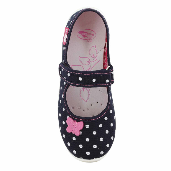 Kinder Hausschuhe Textilschuhe mit Klettverschluss