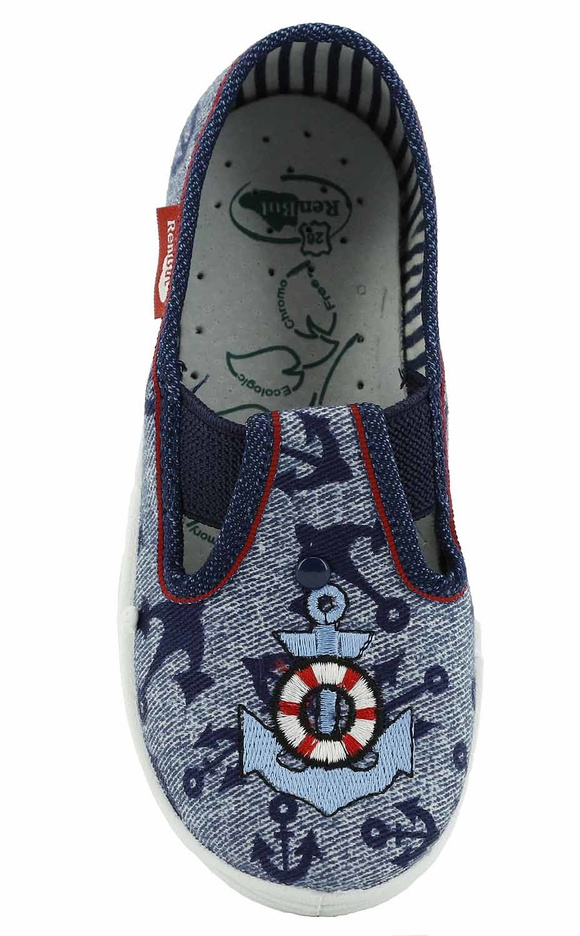 Kinderhausschuhe Textilschuhe mit Gummizug