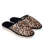 Damen Pantoffeln Hausschuhe Leopardenmuster