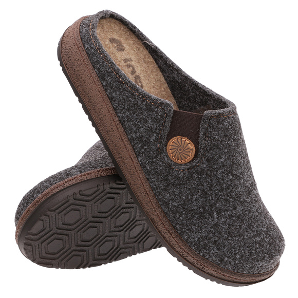 Damenpantoffeln bequeme Hausschuhe Filz