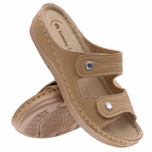 Damen-Schutz-Flip-Flops mit Klettverschluss