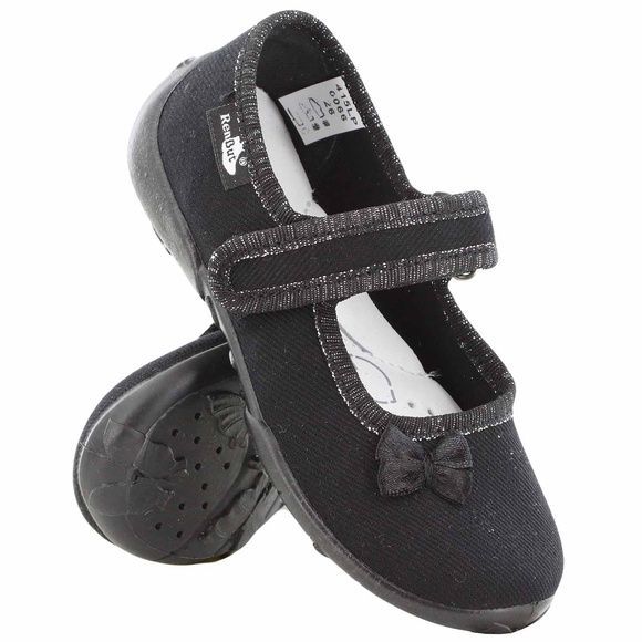 Kinder Hausschuhe Textilschuhe mit Klettverschluss