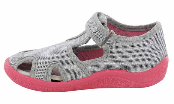 Kinder Hausschuhe Textilschuhe mit Klettverschluss