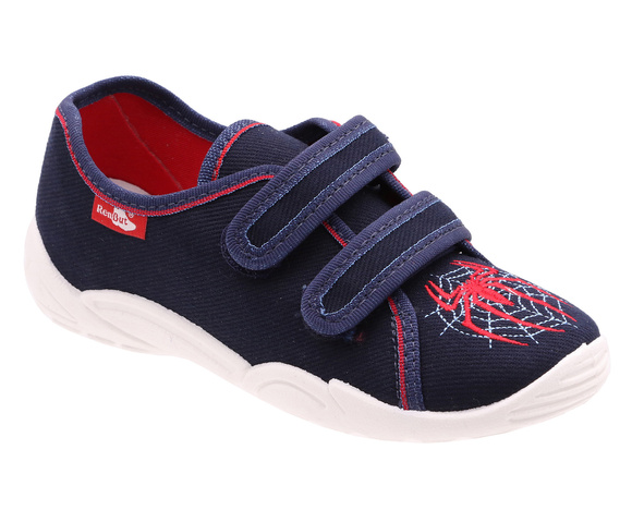 Kinder Hausschuhe Textilschuhe mit Klettverschluss