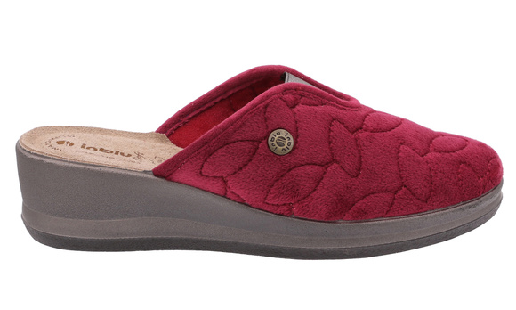 Hohe Hausschuhe für Damen mit Gummizug