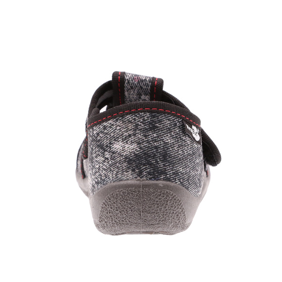 Kinder Hausschuhe Textilschuhe mit Klettverschluss