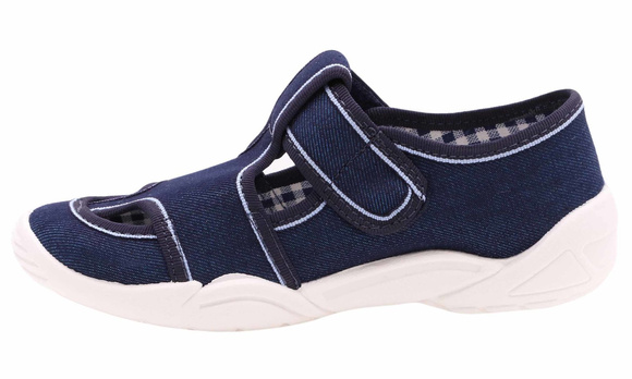 Kinder Hausschuhe Textilschuhe mit Klettverschluss