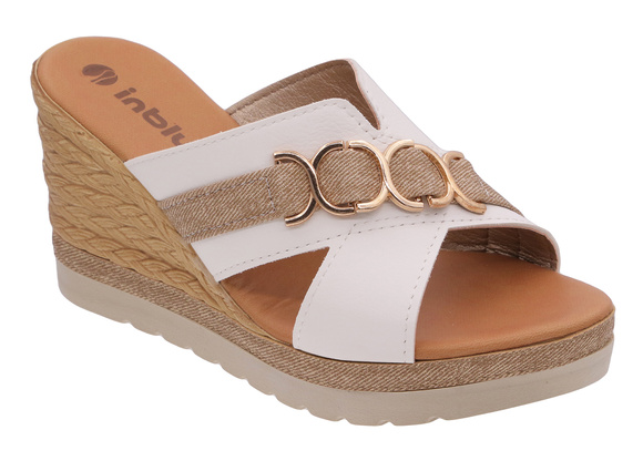 Damen-Flip-Flops mit Keilabsatz