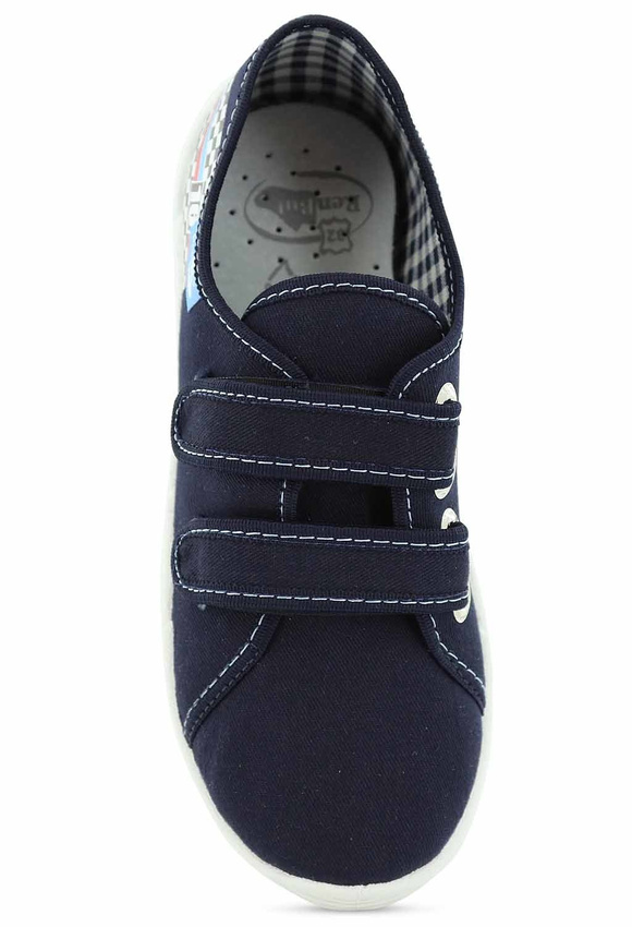 Kinder Hausschuhe Textilschuhe mit Klettverschluss