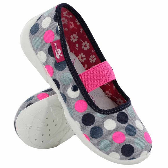 Kinderhausschuhe Textilschuhe mit Gummizug