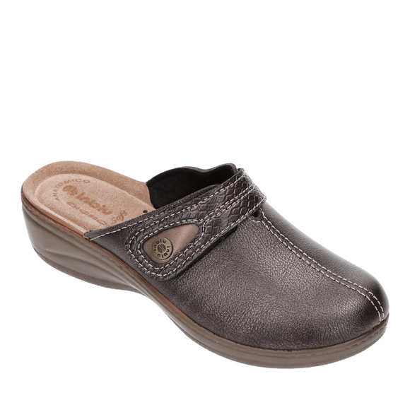 Damen Hausschuhe hoch Klett Hausschuhe