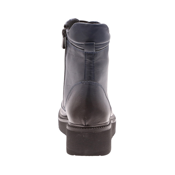Damen Winterstiefel mit Schnürung und Reißverschluss
