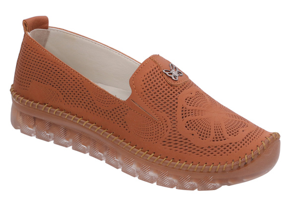 Damenschuhe Mokassins flexible Sohle