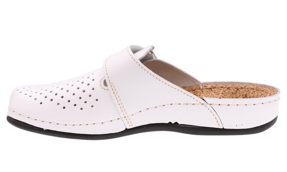 Damen-Hygienepantoffeln mit Stopper und Schnalle