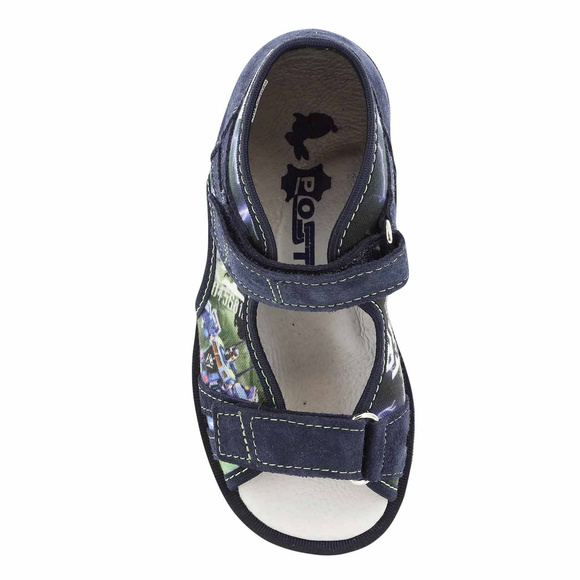 Kinder-Schutzpantoffeln Transformers-Motiv mit Klettverschluss