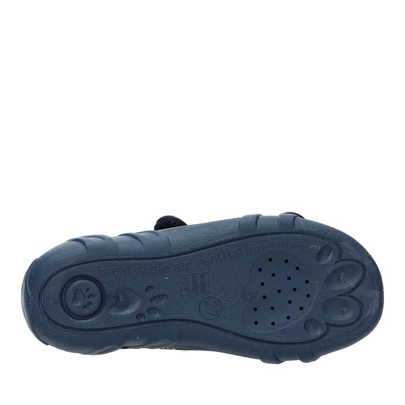 Kinder Textil Hausschuhe Sandalen mit Klettverschluss