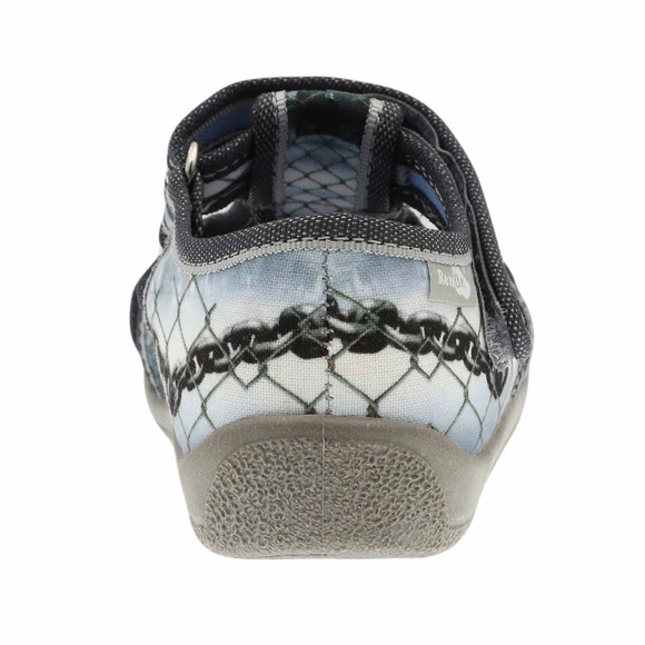 Kinder Hausschuhe Textilschuhe mit Klettverschluss