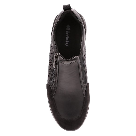 Damen Sportschuhe Sneakers mit Reißverschluss