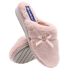 Damen Hausschuhe warme Hausschuhe Schleife