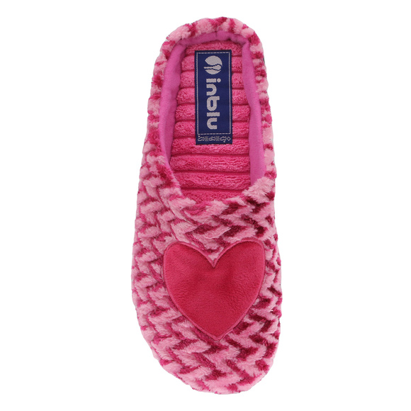 Damen Hausschuhe, Hausschuhe, Massage, Herz