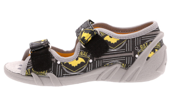 Kinder Textil Hausschuhe Sandalen mit Klettverschluss