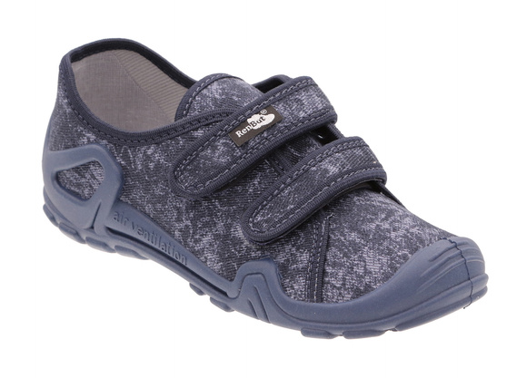 Kinder Hausschuhe Textilschuhe mit Klettverschluss