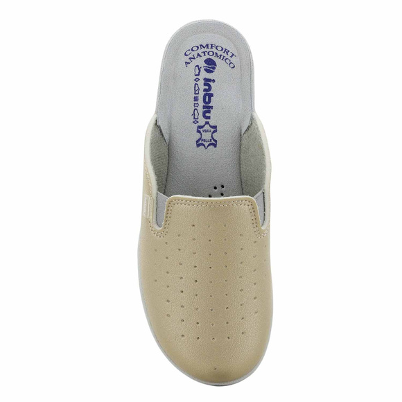 Medizinische Damenpantoffeln mit Gummizug