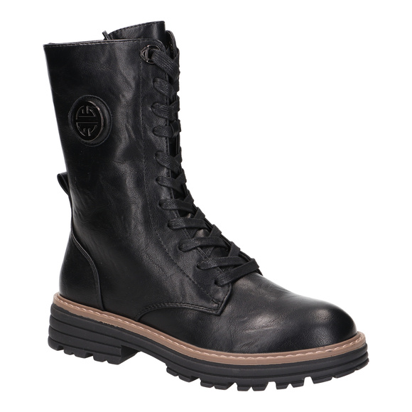 Damen Winterstiefel zum Schnüren mit Reißverschluss