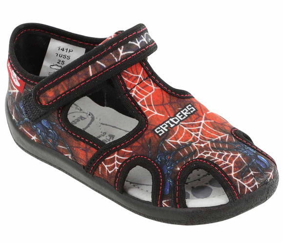 Kinder Hausschuhe Textilschuhe mit Klettverschluss