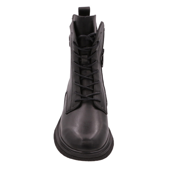 Damen Winterstiefel mit Schnürung und Reißverschluss