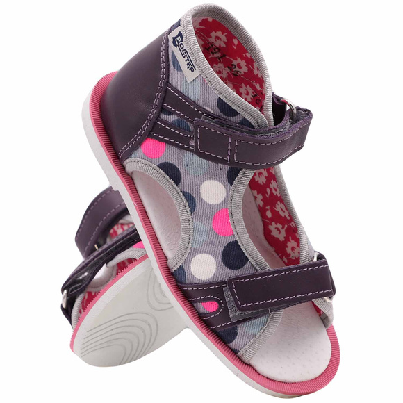 Kinder-Pantoffeln zur Vorsorge mit Klettverschluss