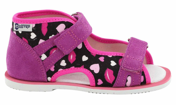 Kinder Hausschuhe vorbeugend Klett Herzen