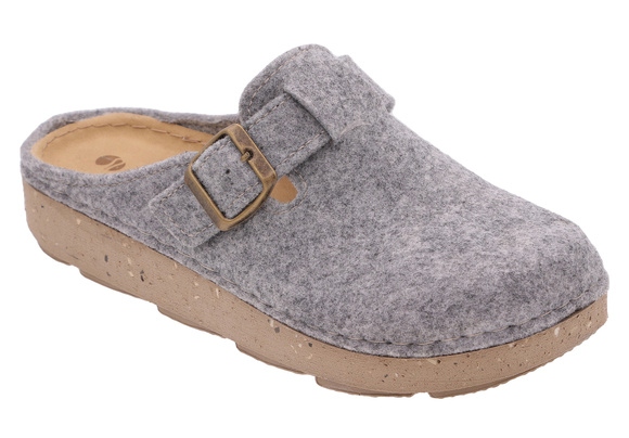 Damen Hausschuhe bequeme Hausschuhe Filz mit Schnalle