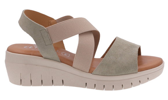 Damen Sommersandalen mit Gummibändern