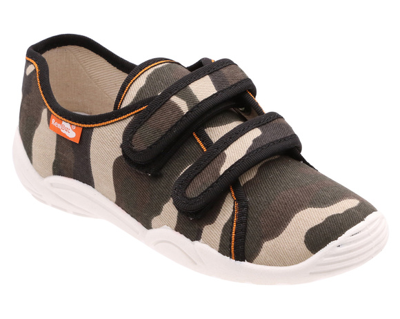 Kinder Hausschuhe Textilschuhe mit Klettverschluss