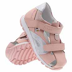 Kindersandalen mit Klettverschluss zur vorbeugenden Pflege