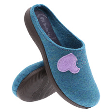 Damen Hausschuhe Hausschuhe Herzen Filz
